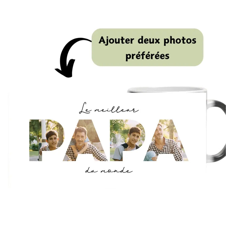 Le meilleur Papa du Monde - Tasse Personnalisée