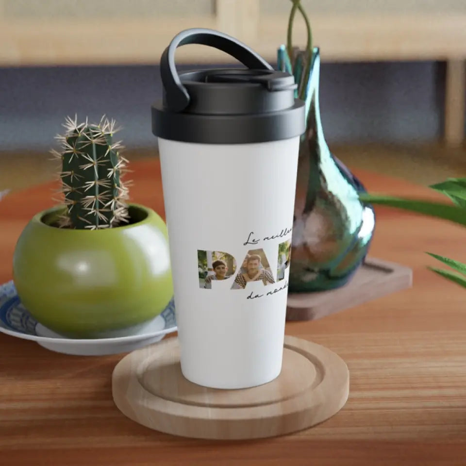 Le Meilleur Papa du Monde - Mug thermo 440ml