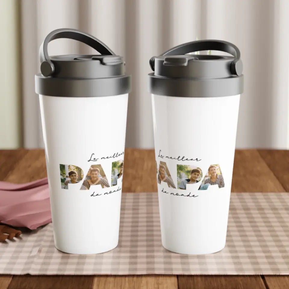 Le Meilleur Papa du Monde - Mug thermo 440ml