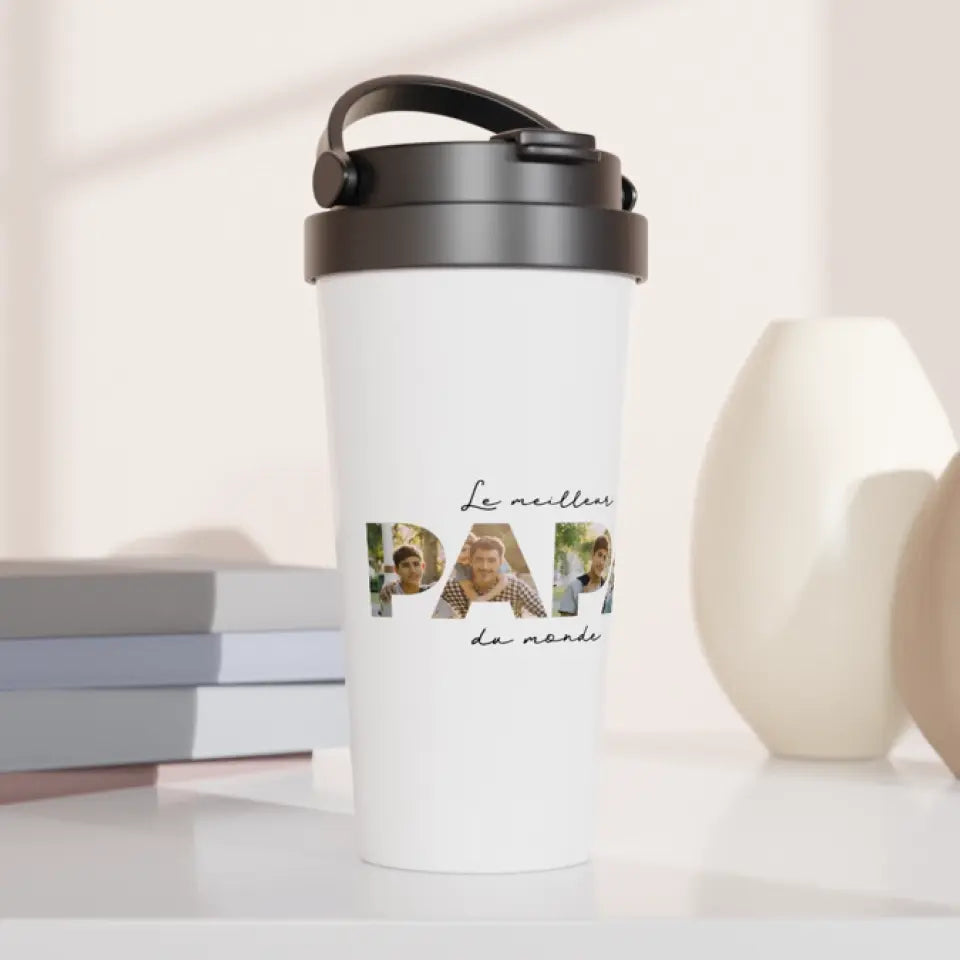 Le Meilleur Papa du Monde - Mug thermo 440ml