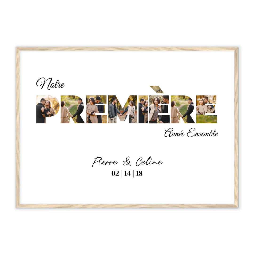 Première Année - Affiche Personnalisée