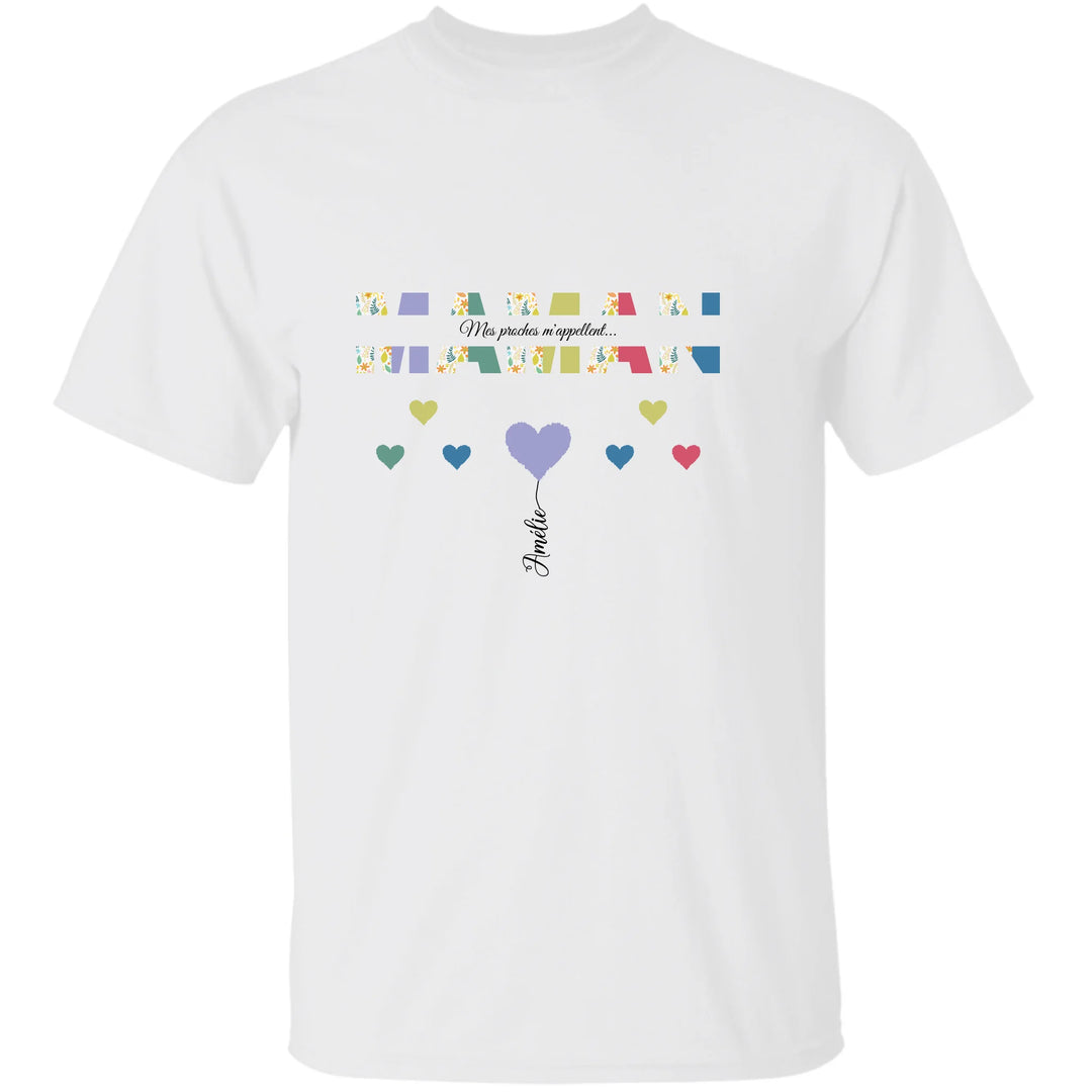 Mama ballons - T-shirt personnalisé