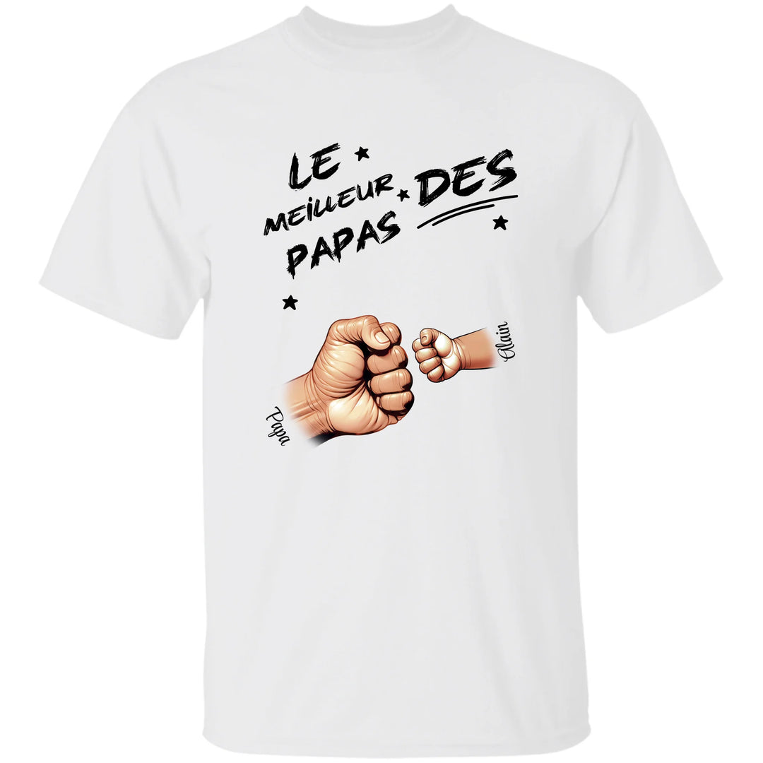 L'équipe de Papa - T-shirt/Sweat Personnalisé