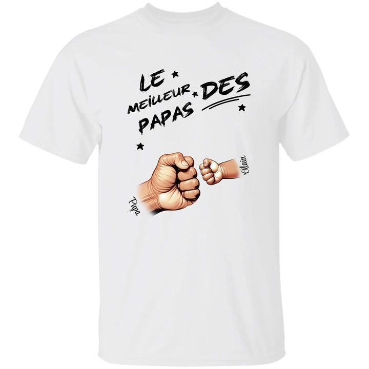 L'équipe de Papa - T-shirt/Sweat Personnalisé