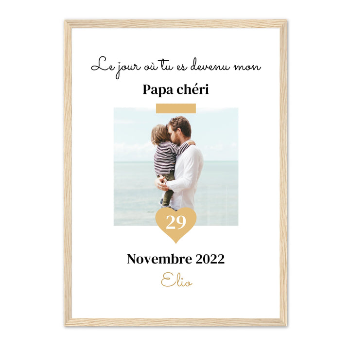 Un jour spécial Ed. Papa - Affiche Personnalisée