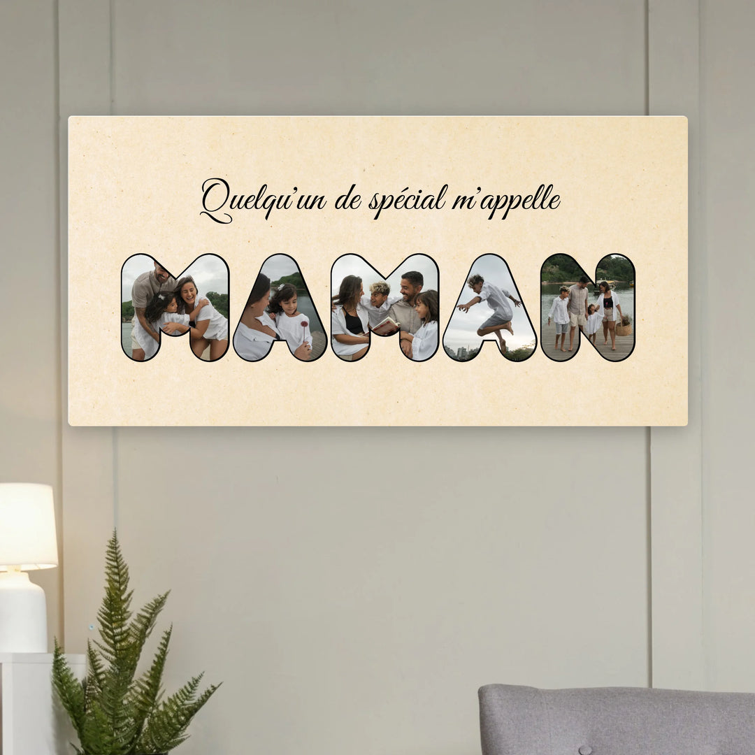 Quelqu'un de spécial - Maman Toile personnalisée