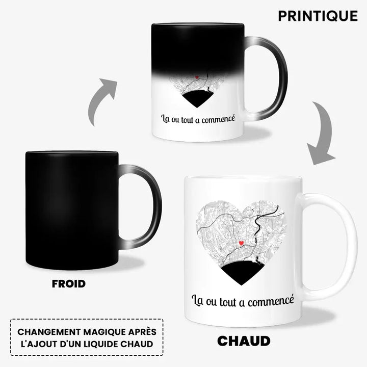 Tasse Magique Personnalisée 325ml