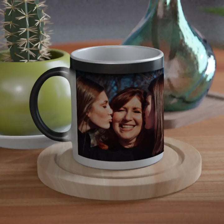 Maman et photo - Tasse magique