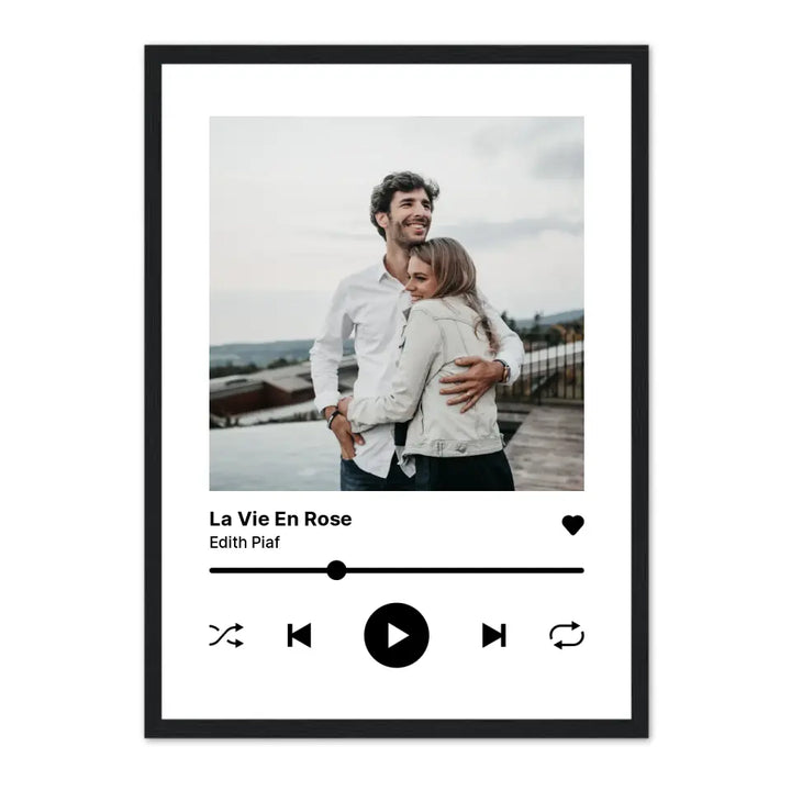 Album Spotify - Affiche personnalisée