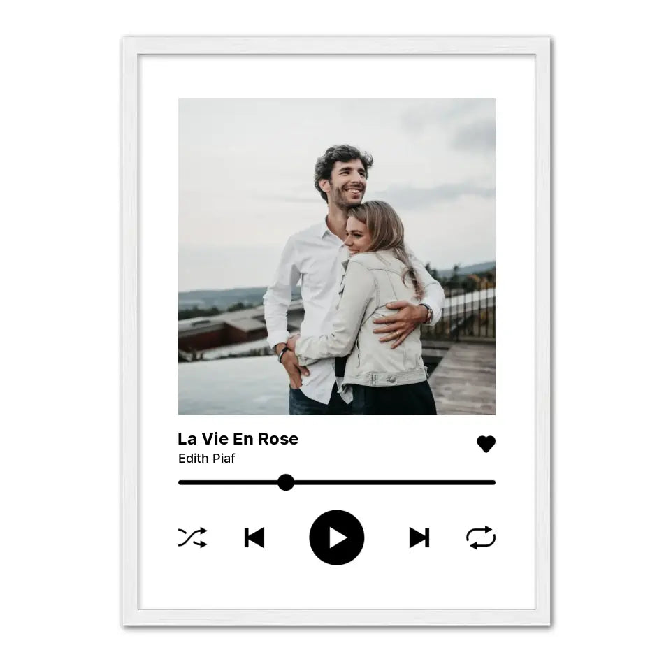 Album Spotify - Affiche personnalisée