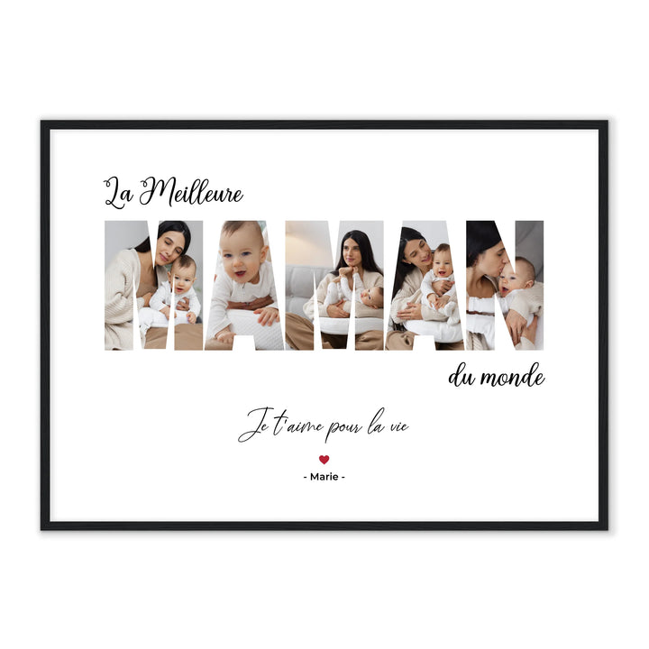 La Meilleure Maman du Monde - Affiche Personnalisée