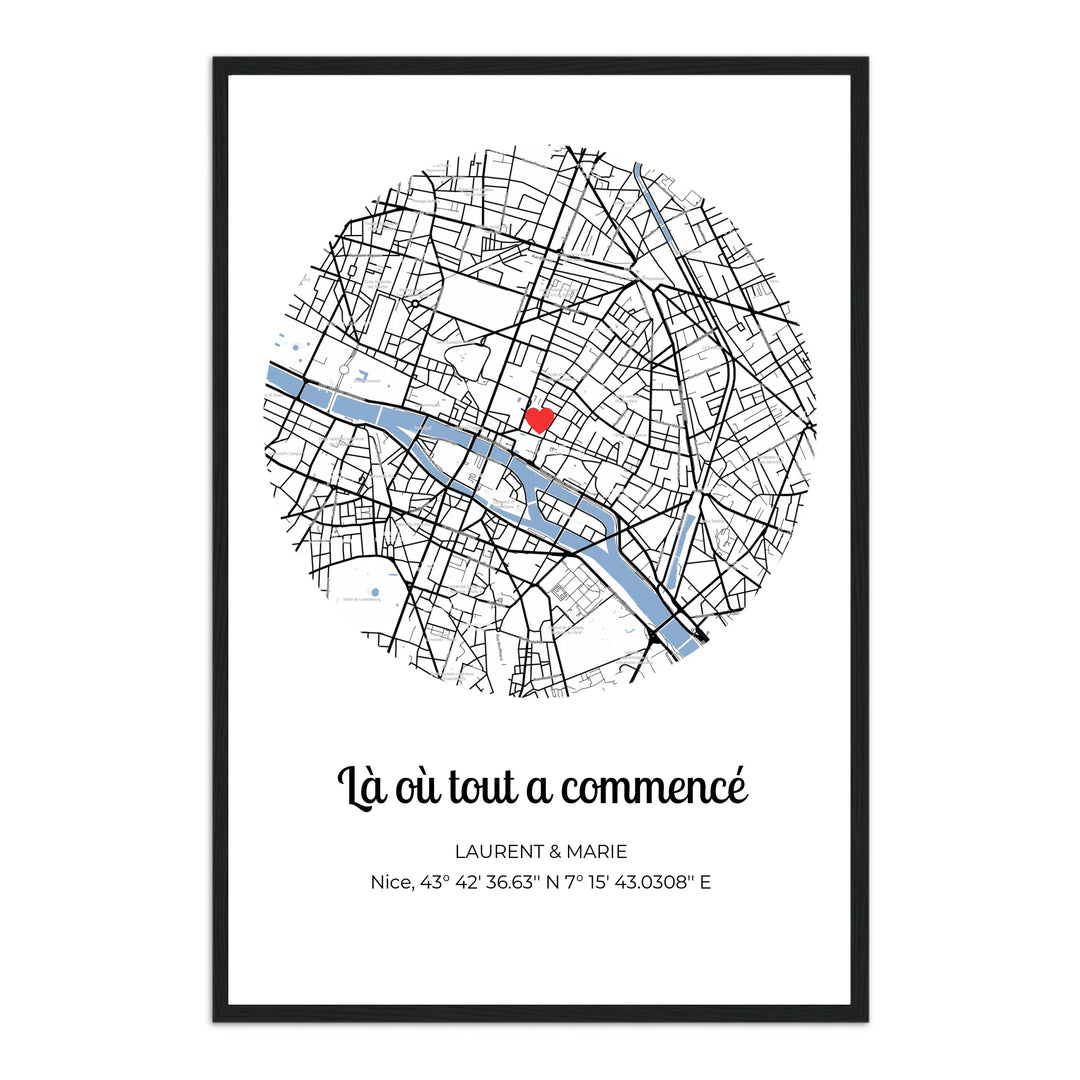 Là où tout a commencé - Affiche personnalisée