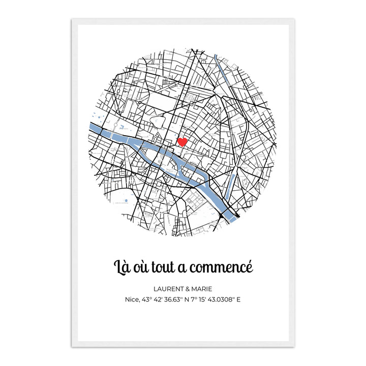 Là où tout a commencé - Affiche personnalisée