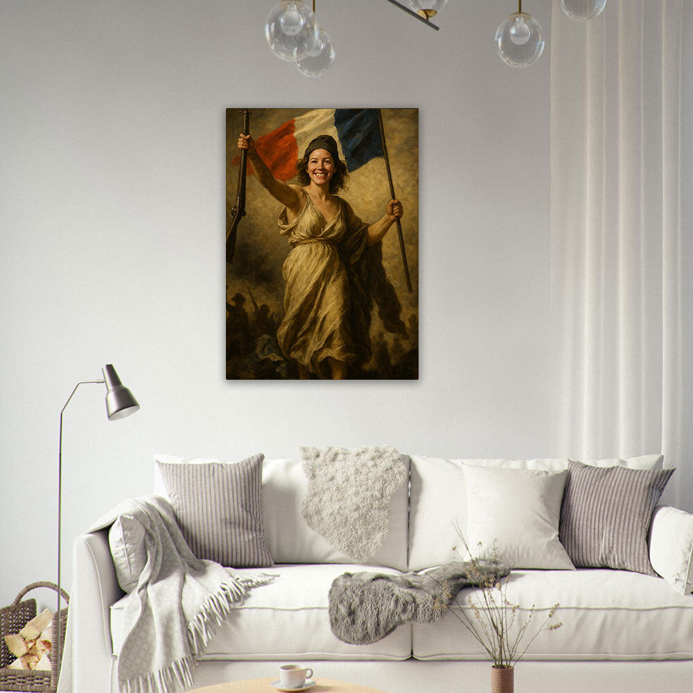 La Liberté Portrait Personnalisé