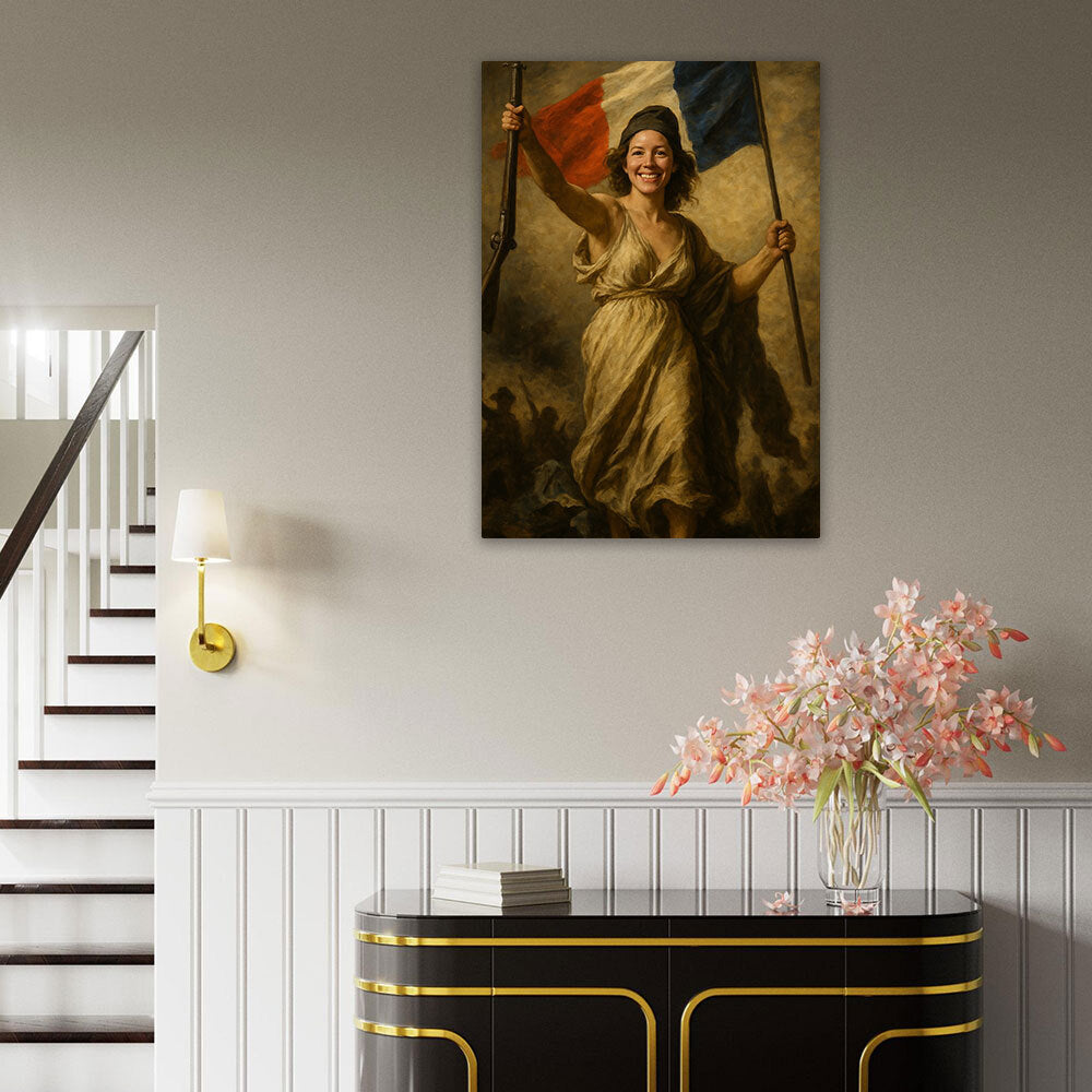La Liberté Portrait Personnalisé